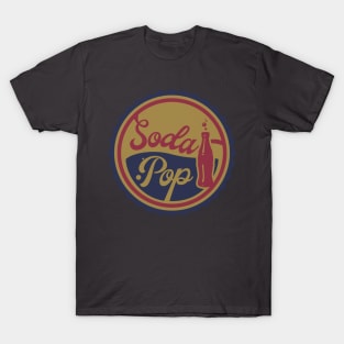 Soda Pop Shirt - Retro Style Distressed Tee, Vintage-Inspired Casual Wear, Unique Gift for Pop Culture Lovers T-Shirt